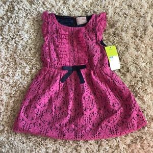 OshKosh Pink and Navy Dress Size 24 Months